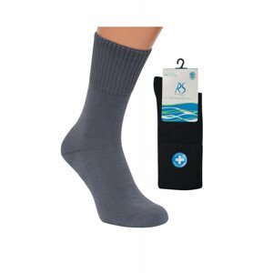 Pánské ponožky Regina Socks Purista Antybakteriální Froté černá 35-38