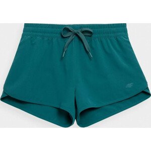 Dámské šortky 4F H4L22-SKDD013 mořské zelené Zelená L