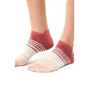 Dámské sportovní ponožky 050 MELANŽOVĚ ŠEDÁ 35-37