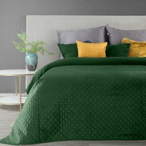 Eurofirany Přehoz na postel 379126 Tmavě zelená