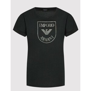 Dámské triko s krátkým rukávem - 164340 2R255 00020 - černá - Emporio Armani L černá