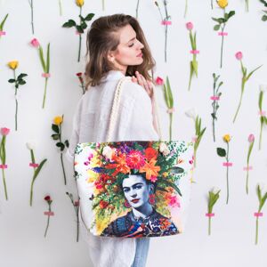 Taška  tr22107-1 Multicolour - Art Of Polo UNI béžová s květinami