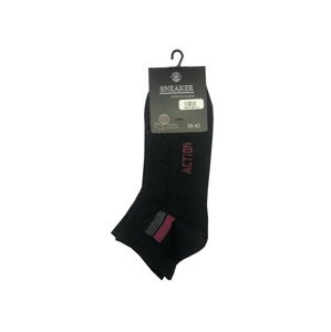 Pánské ponožky Wik 1201 Star Socks 39-46 černá 39-42