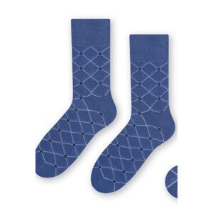 Ponožky k obleku - se vzorem 056 JEANS 39-41