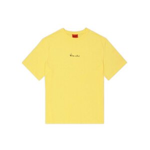 Pánské tričko John Frank JFTOOB20-ON BOARD Žlutá M