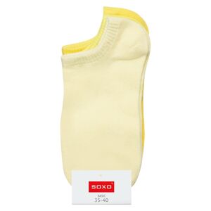 Žluté ponožky SOXO - 3-pack žlutá 35-40