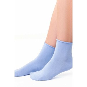 Dámské netlačící ponožky 125 modrá 35-37