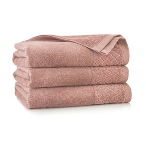 Sada ručníků Zwoltex Carlo Ab Dark Pink 30x50/50x100/70x140