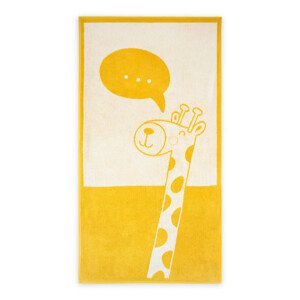 Ručník Zwoltex Żyrafa Yellow 70x130