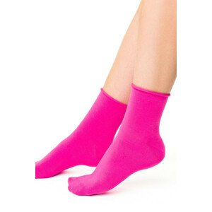 Dámské netlačící ponožky 125 růžová 35-37