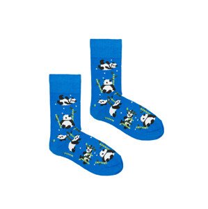 Ponožky Kabak Patterned Panda Blue 42-46