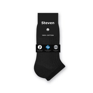 Pánské ponožky Steven 042-001 černá 41-43