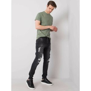 Džínový kalhoty SKN0104 575 černá XL