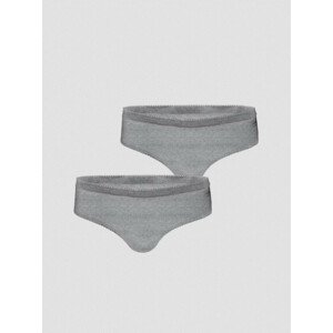 2PACK dámské kalhotky Bjorn Borg šedé (10000001-MP003) M