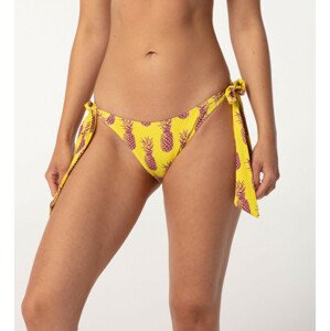 Aloha From Deer Hawaii Pineapple Bikini Bows Bottom WBBB AFD727 Yellow XS