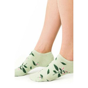 Dámské ponožky - Planeta Země 017 zelená 35-37