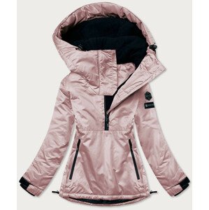 Růžová dámská zimní "klokaní" bunda (B2361) růžová XL (42)