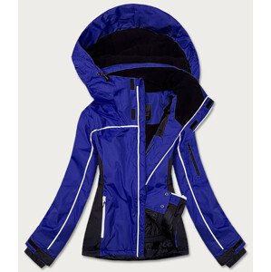 Dámská zimní sportovní bunda v chrpové barvě (B2391) Modrá L (40)