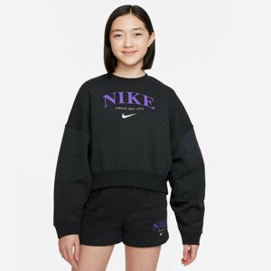 Mikina Nike Sportswear Trend FLC Crew Jr DV2563-045 L (147-158)