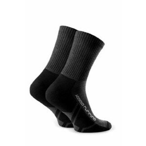 Pánské polofroté sportovní ponožky 047 GRAFITOVÁ MELANŽ 44-46