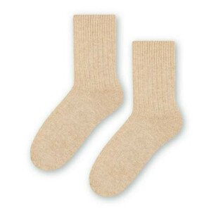 Dámské vlněné ponožky 093 Béžová 38-40