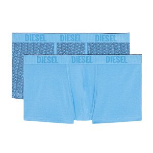Pánské boxerky 2ks - 00SMKX 0NEAJ E6187 - modrá - Diesel L modrá