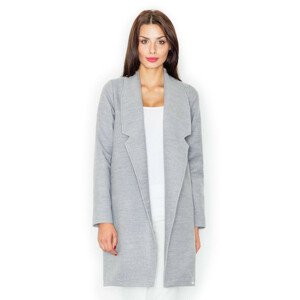 Dámský kabát Figl Coat M531 Grey L
