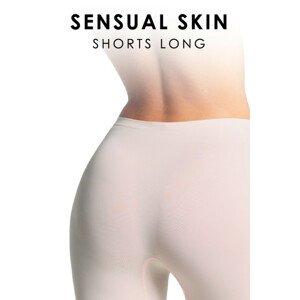 Dámské kalhotky - SHORTS LONG SENSUAL SKIN SVĚTLÁ NAHOTA 2 XL