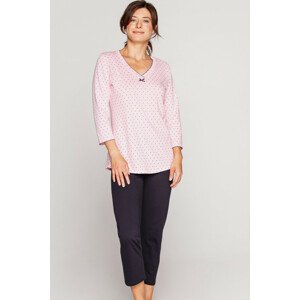 Dámské pyžamo - 972 Růžová M