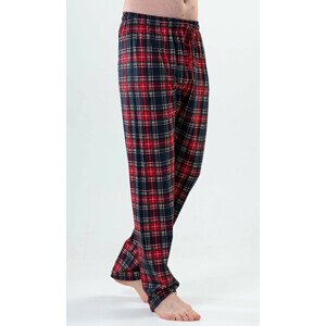 Pánské pyžamové kalhoty Karel červená M