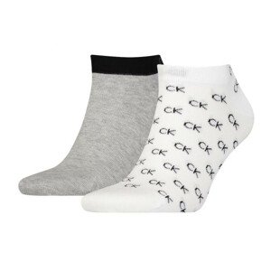 Calvin Klein Sneaker 2P All Over Socks 701218715004 39-42