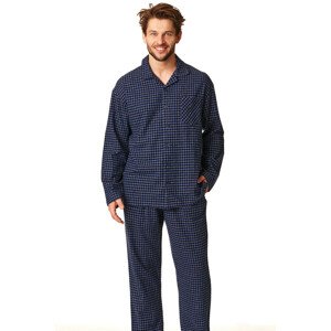 Pánské pyžamo MNS 429 B22 3XL-4XL tmavě modrá 4XL