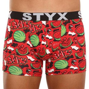 Pánské boxerky Styx long art sportovní guma melouny (U1459) XXL