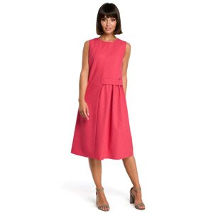 Dámské šaty B080 - BEwear  růžová XXL-44