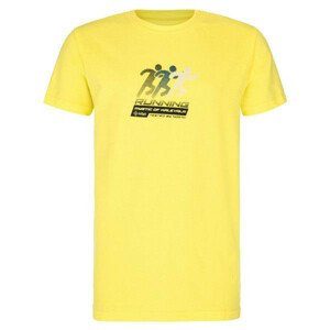 Chlapecké bavlněné tričko Lami-jb žlutá - Kilpi 152