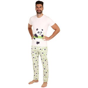 Veselé pánské pyžamo Dedoles Panda a bambus (D-M-SW-MP-C-C-1443) M