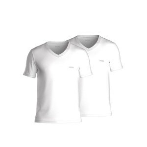 Pánské tričko BOSS 50475295 2 pack Bílá M