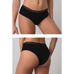Vamp - Pohodlné dámské kalhotky - Nevis 17830 - Vamp black S