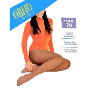 Dámské punčochové kalhoty Oblio Folk 70 den 3-L