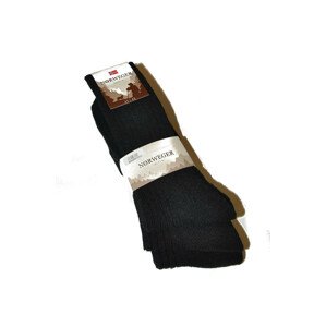 Ponožky WiK 20410 Norweger Wool A'3 černá 43-46