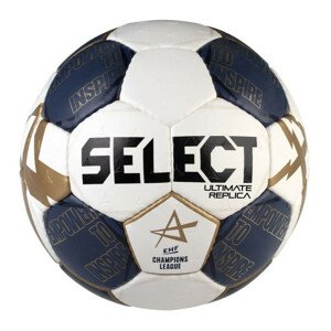SPORT Replika oficiálního míče pro Ligu mistrů EHF T26-11325 - Select bílá-tm.modrá one size