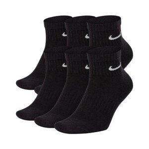 Ponožky Nike Everyday Cushion Ankle 6Pak SX7669-010 XL ( 46 - 50 )