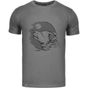 Pánské tričko Wild nature  SI43986 - Alpinus tmavě šedá S