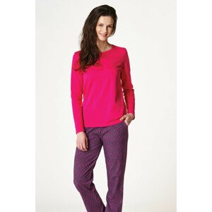 Dámské pyžamo LNS 640 B22 Růžová XL