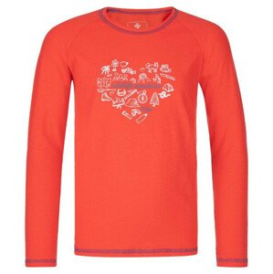 Dívčí tričko Vanila-jg korálová - Kilpi 158