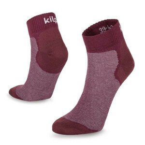 Sportovní ponožky 2p minimis-u tmavě červená - Kilpi 39