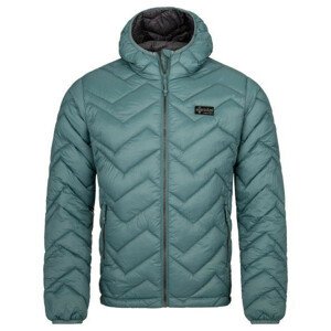 Pánská zimní bunda REBEKI-M Tmavě zelená - Kilpi XL