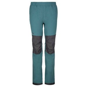 Dětské outdoorové kalhoty RIZO-J Tmavě zelená - Kilpi 110