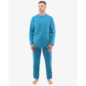 Pánské pyžamo Gino petrolejové (79129) XL