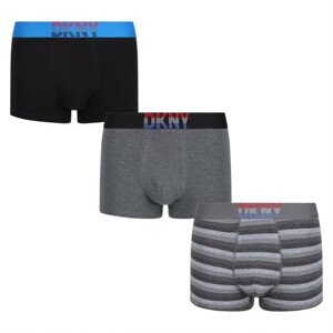 3PACK pánské boxerky DKNY Hinton vícebarevné (U5_6660_DKY_3PKB) L